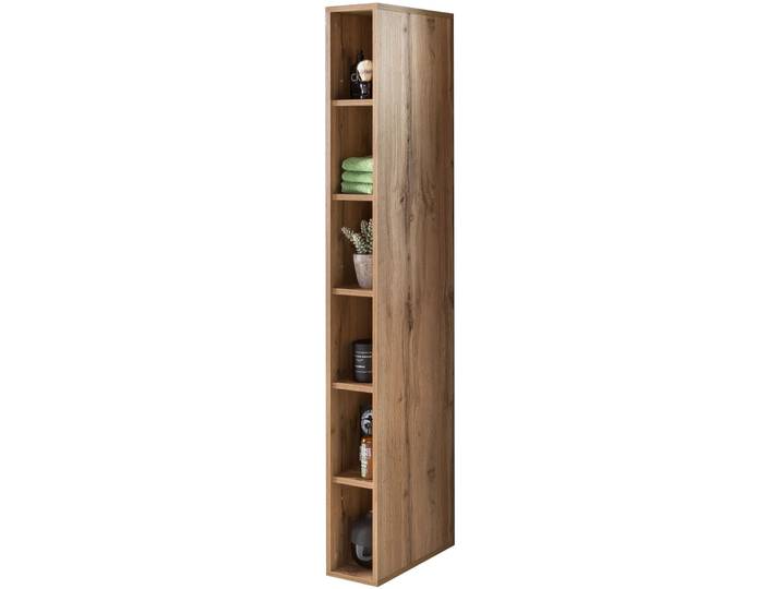 Regal Mable eiche landhaus Holzwerkstoff B 17.2 cm T 35.3 cm H 159.1 cm - Regal