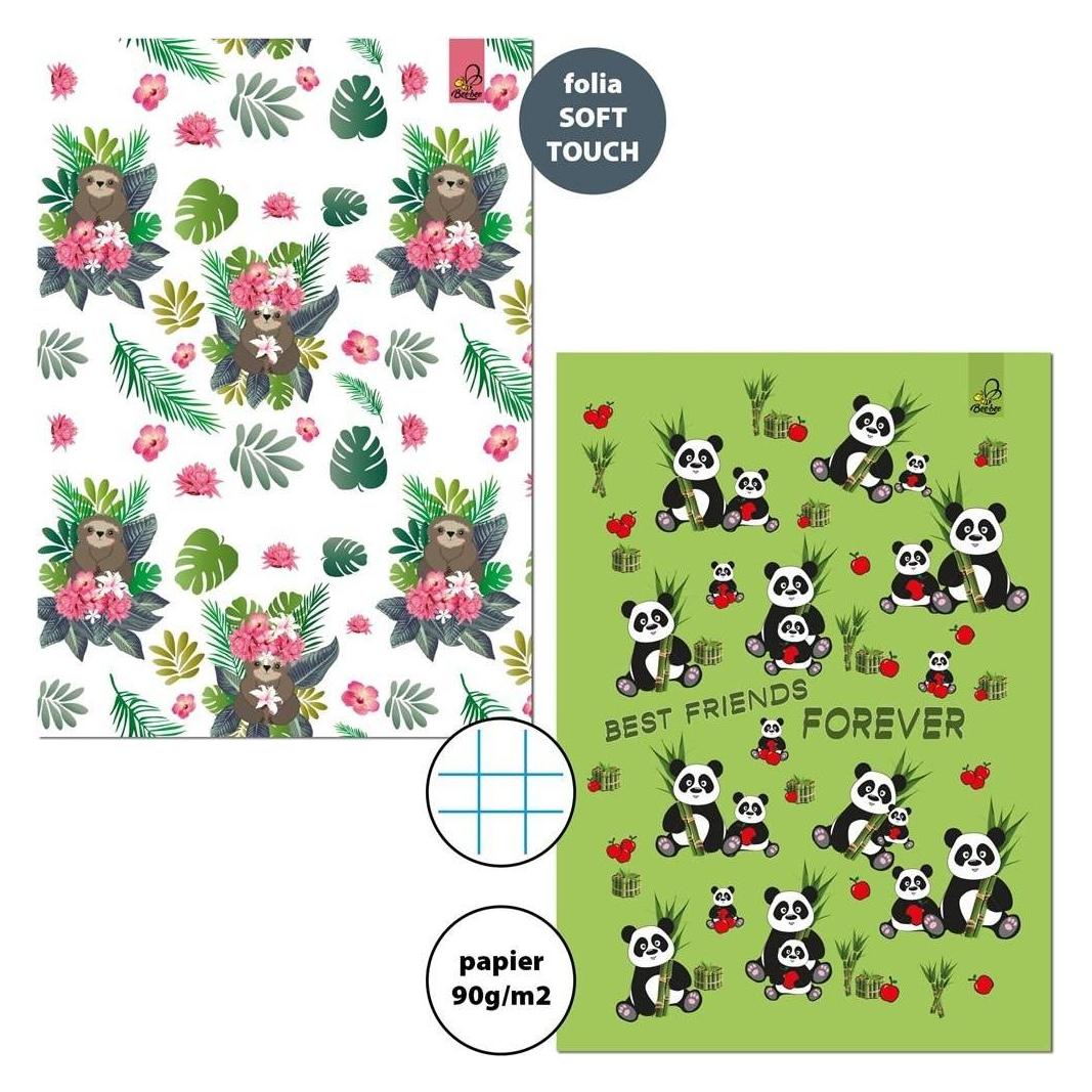 Bee-bee Notizbuch A4/32K Raster 90g BFF (5 Stück) (A4, Weicher Einband) (54620557)