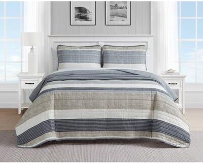 Nautica Ridgeport Cotton Reversible Quilt Set
