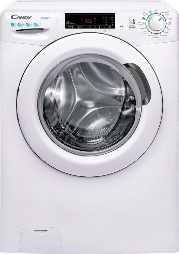 Candy Smart CSS 129TW4-11, Frontlader, 9 kg, B, 77 dB, 1151 RPM, B