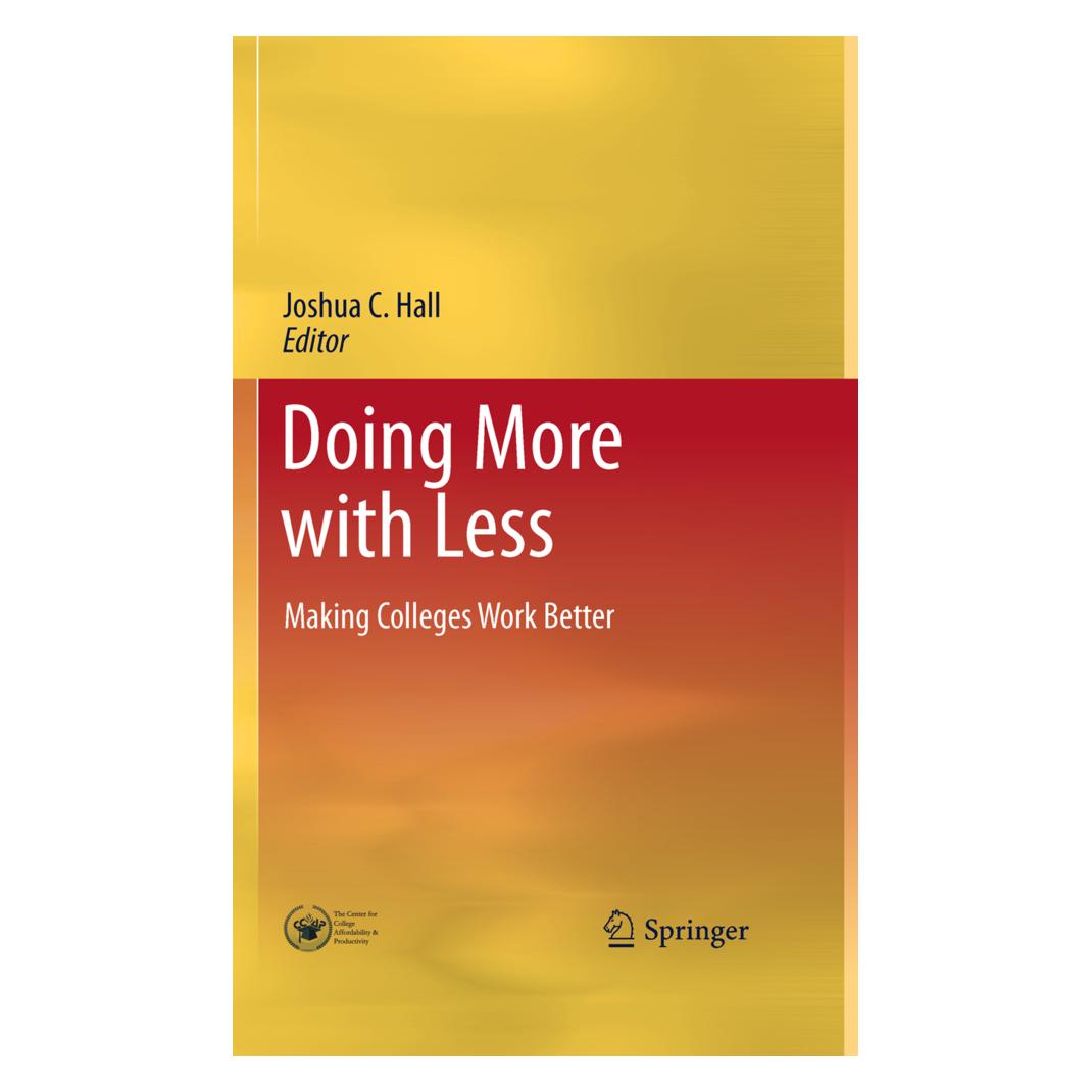 Springer Doing More with Less (Englisch, Joshua C. Hall) (55580287)