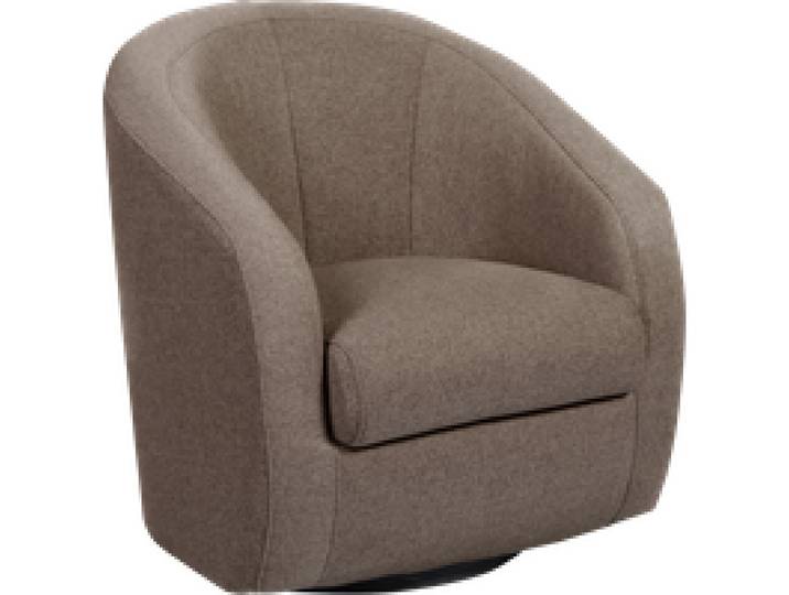 Fauteuil relax pivotant tissu Colin