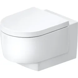 Duravit Balcoon Wand-WC 290609AA00 540 mm, Weiß Hochglanz, Tiefspüler, Spülrand: rimless, Inkl. verdeckte Befestigung, 4,5 l, Abgang: waagerecht