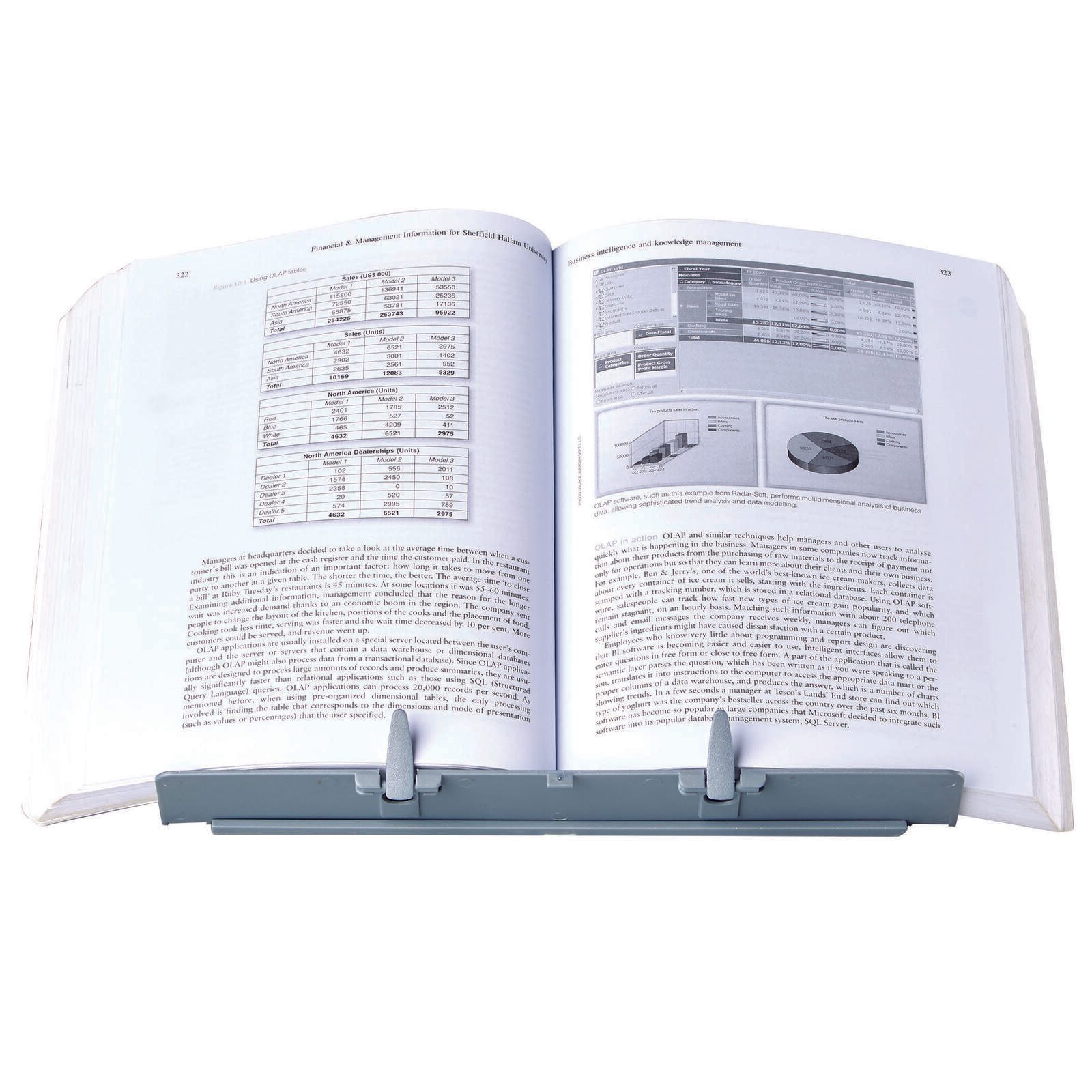 Fellowes Konzepthalter silber 21140
