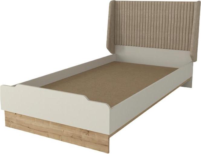 Bett Jugendzimmer Kinderbett Weiß Komfortabel Moderne Möbel 100x200 Matratze
