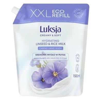 Luksja Flüssigseife Hydrating Linseed Rice Milk - 1500 Ml (Flüssigseife, 1500 ml) (47274264)