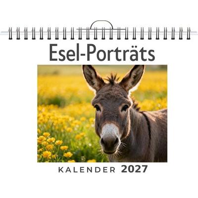 Esel-Porträts