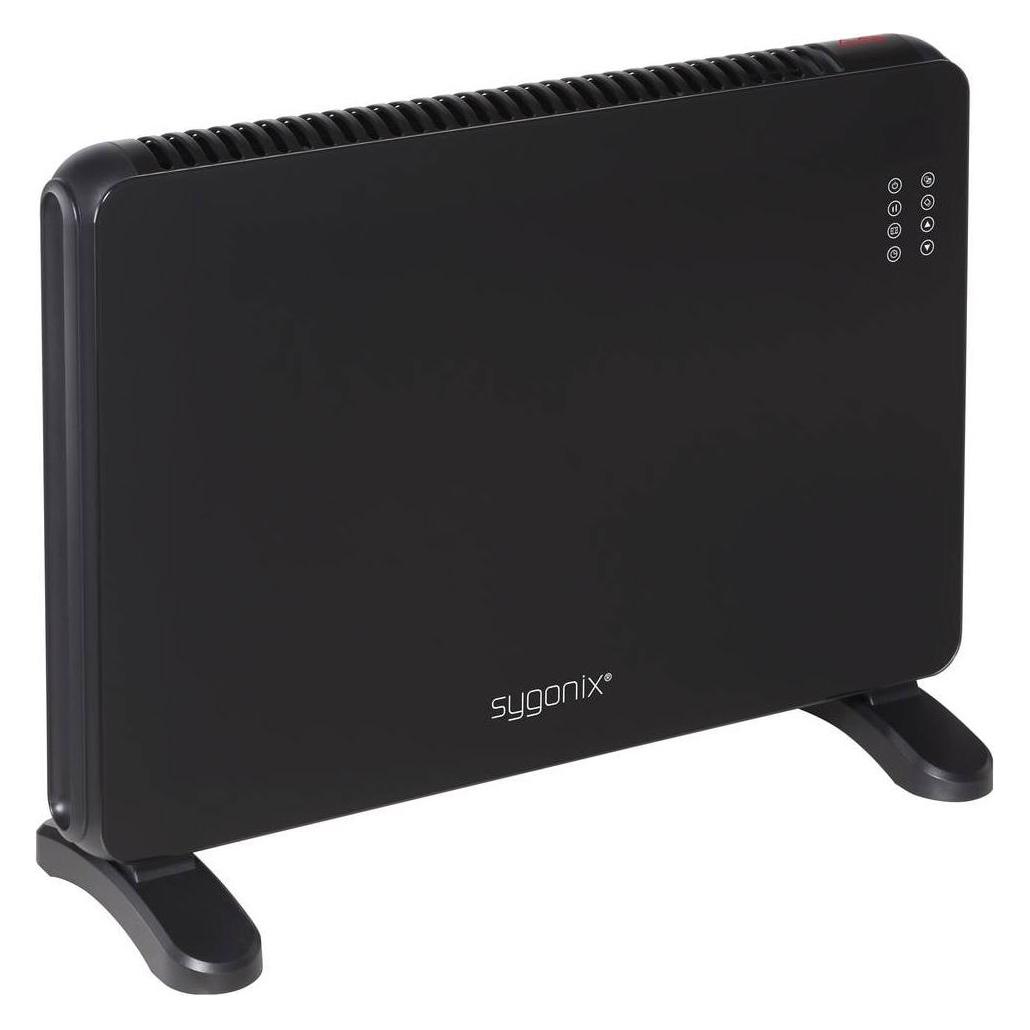 Sygonix SY-6735640 Heizgerät 20 m² Schwarz (1500 W) (SY-6735640)