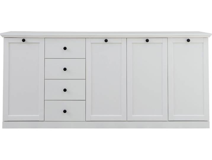 trendteam Wohnen Sideboard BrandsonBaxter Weiß Nachbildung 195 x 88 x 41 cm
