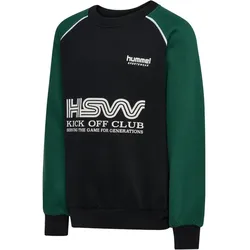 hummel hmlJR Oversize HSW Sweatshirt Kinder 6195 - dark green 110/116