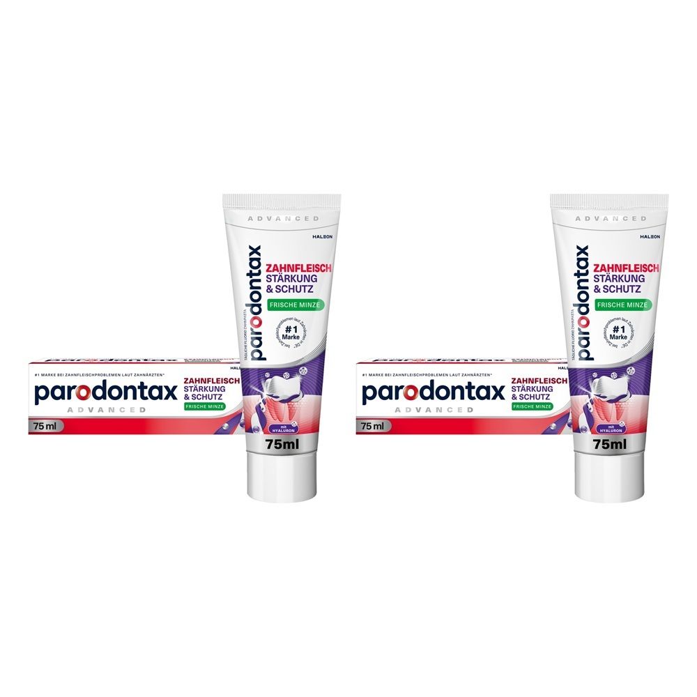 Parodontax Zahnfleisch Stärkung & Schutz Zahnpasta 2x 2x75 ml