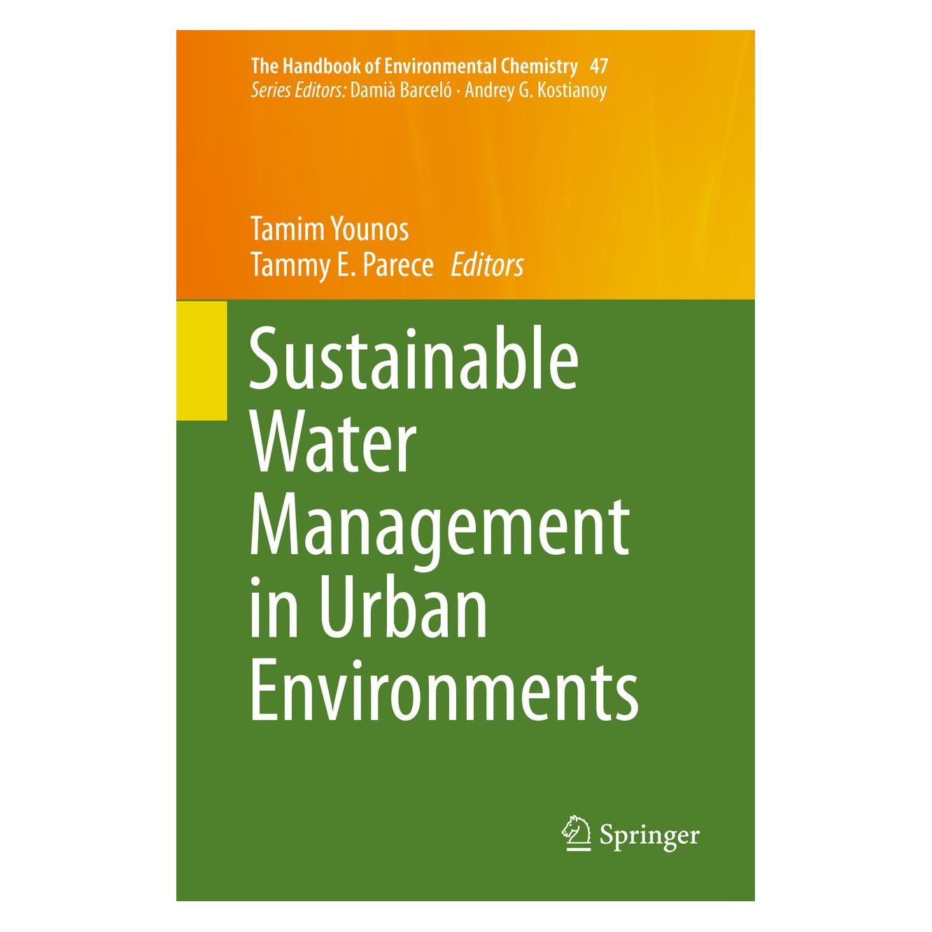 Springer Sustainable Water Management in Urban E (Englisch, Hardcover, Tamim Younos, Tammy E. Parece) (9783319293356)