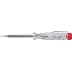 Wiha Spannungsprüfer Schlitz Transparent 120 - 250 Volt 32201