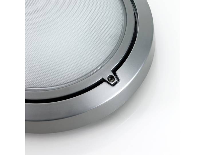 Metropoli 27 Applique/plafonnier Ø 27 cm, IP65, aluminium - Luceplan - Salle de bains