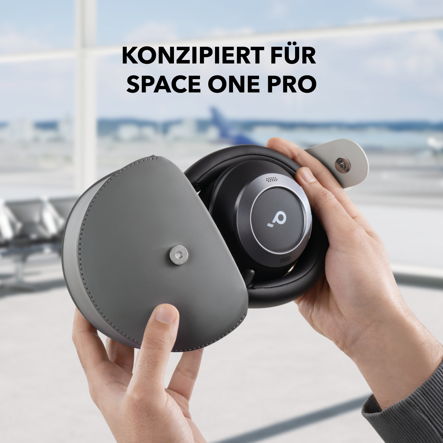 eufy Reise-Etui für Space One Pro Grau