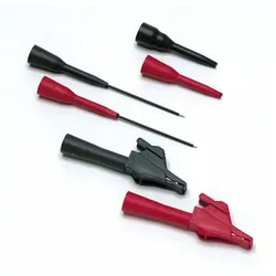 Fluke Sicherheits-Prüfspitzen-Set St, Messtechnik, Rot, Schwarz