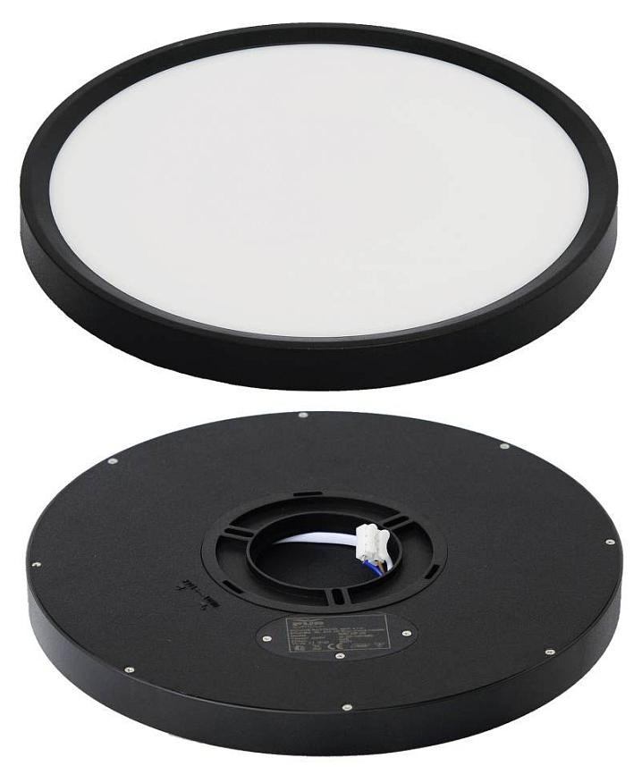 Fiamm LED-lamp 24W zwart met instelbare kleurtemperatuur