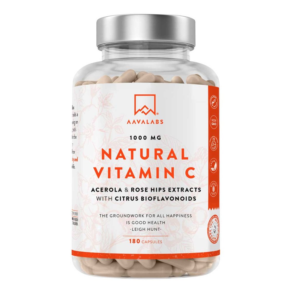BOMA Lecithin GmbH Aavalabs Vitamin C Acerola Camu-camu Hagebutte Kps 18107276