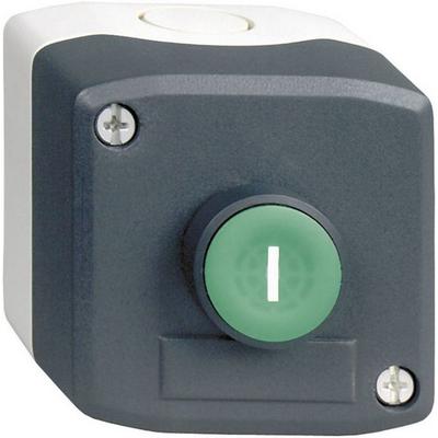 Schneider Electric XALD213 Harmony XALD213 Drucktaster im Gehäuse 1 Taste Grün, Rot Druckentriegelung 1 St.