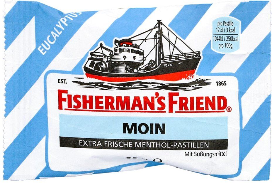 Fishermans Friend Eucalyptus ohne Zucker Pastillen 25g