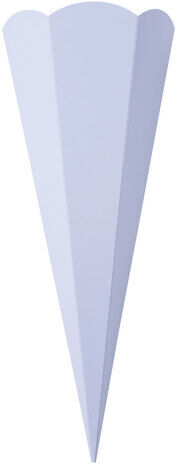Papp-Schultüte, hellblau, 68 cm