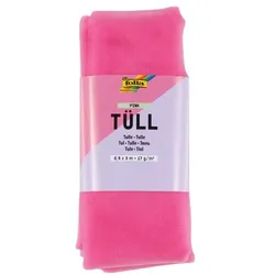 folia Tüllstoff 0,5 / 3 m 1 Stück pink