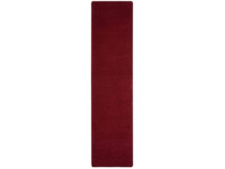 Tapis couloir uni vin rouge 80x320 cm
