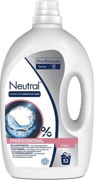 Neutral Pro Flydende Vaskemiddel   Colour   2,62 L