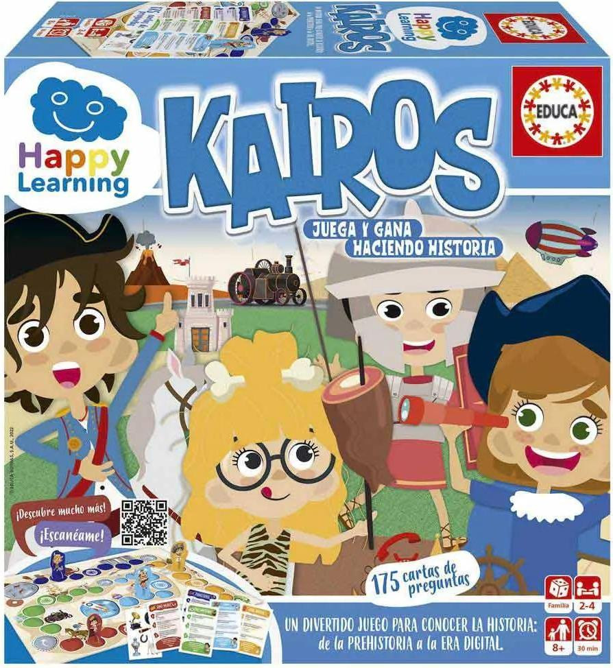 Educa Borras Happy Learning Kairos Interactief bordspel, meerkleurig