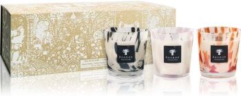 Baobab Pearls Candle Trio coffret . Pearls Candle Trio