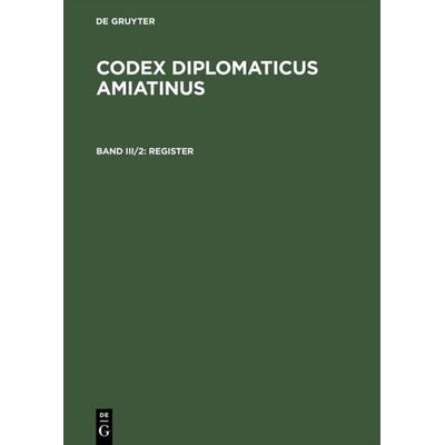 Register, Gebundene Ausgabe von Wilhelm Kurze, De Gruyter, 978-3-484-80152-3