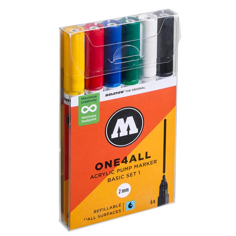 MOLOTOW One4All Acrylstifte Mehrfarbig 2.0 mm MO200810