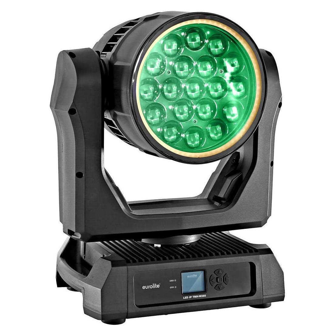 Eurolite Set 2x LED IP TMH-W285 Hypno Moving-Head Wash + Flightcase mit Rollen (20001069) (15 W, LED) (20001069)