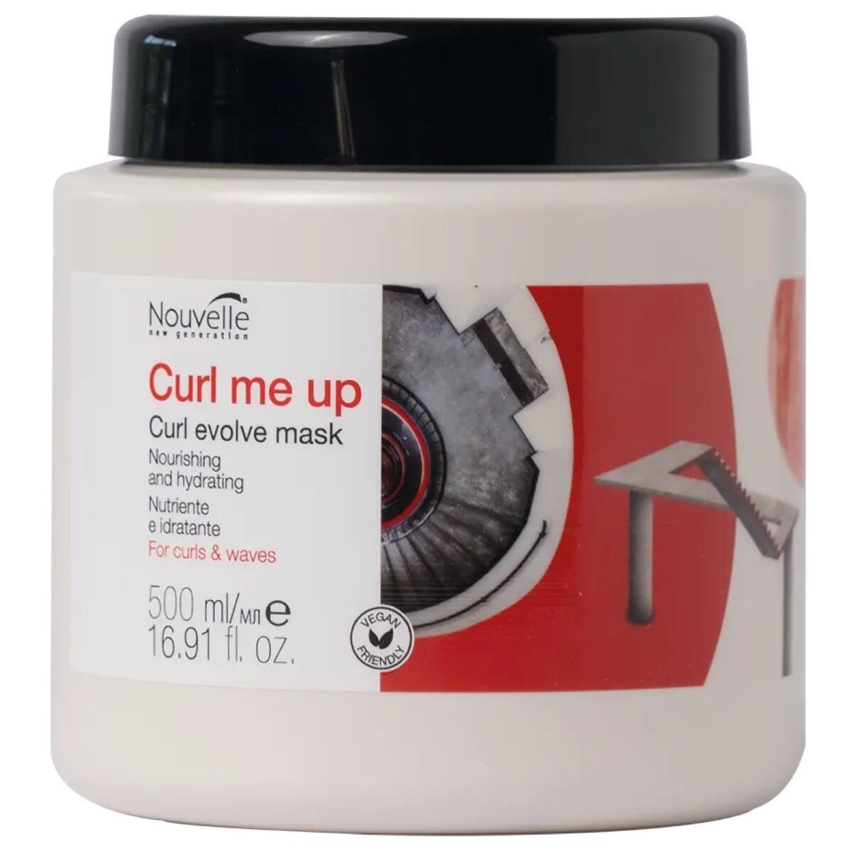 H.S.A. Hair Styling Applications S.p.A. Nouvelle Curl me up Curl Evolve Mask 500ml