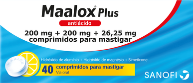 Maalox Plus 25 mg 40 comprimidos