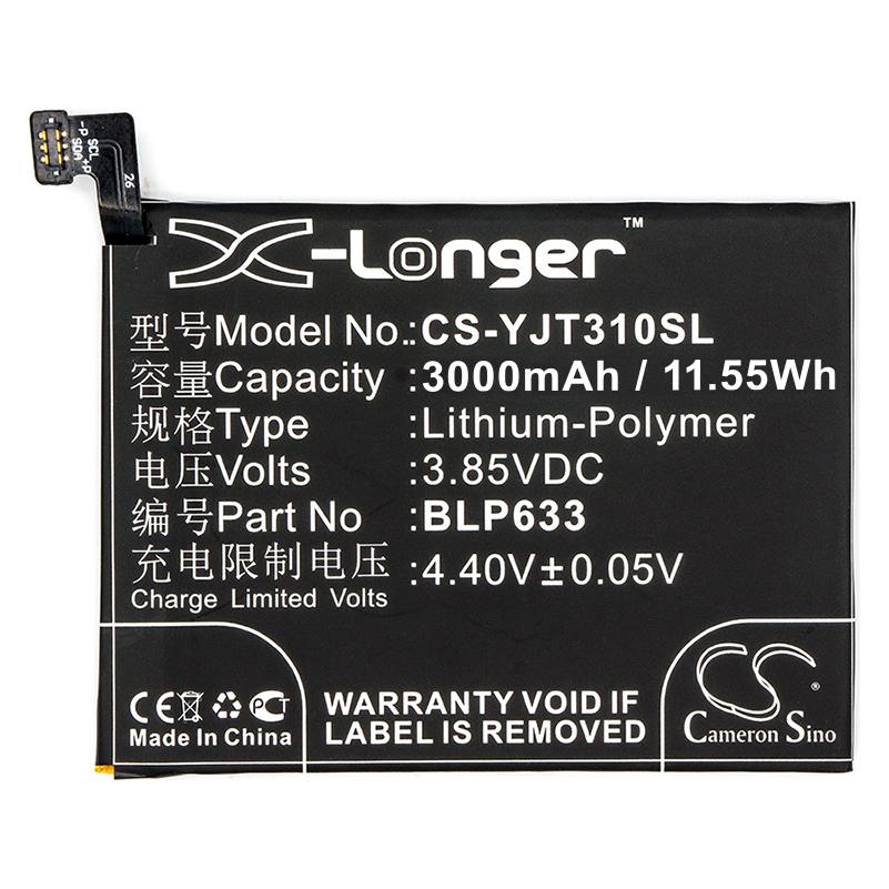 NoName OnePlus 3T Battery (CS-YJT310SL)