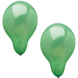Papstar Luftballons 18954, grün, rund, Ø 25 cm, 100 Stück