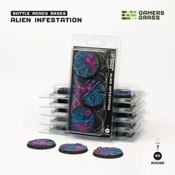 GamersGrass Alien Infestation - Round 50mm (x3)