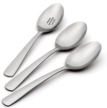 Oneida Aptitude Serving Spoons, Set Of 3