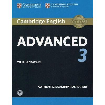 Cambridge English Advanced 3 Student's Book with Answers with Audio, Taschenbuch von Cambridge ESOL, Cambridge University Press, 978-1-108-43122-4