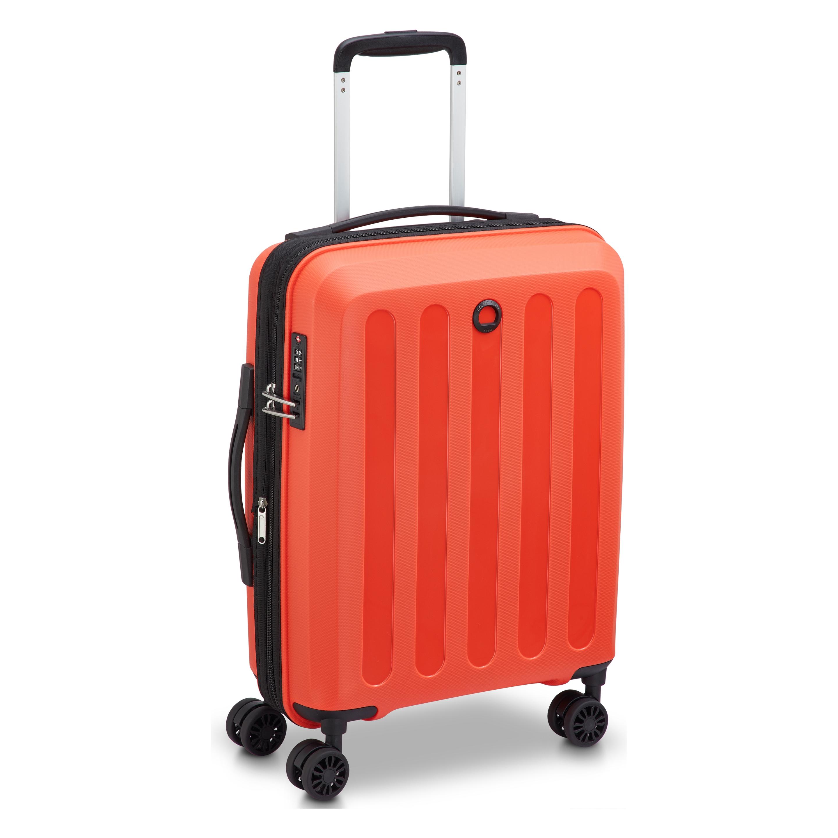 Delsey Reisekoffer mit Schloss, 55 cm, orange (73421298)