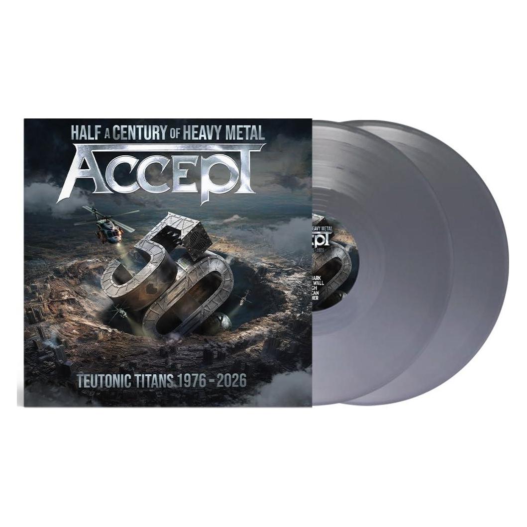 Napalm Teutonic Titans 1976-2026 (Silver Vinyl) (VINYL) (Accept) (72694126)