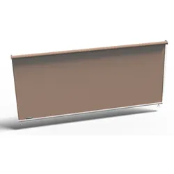 PLATINUM Sonnenschutz Rollo 240x248 cm, sand