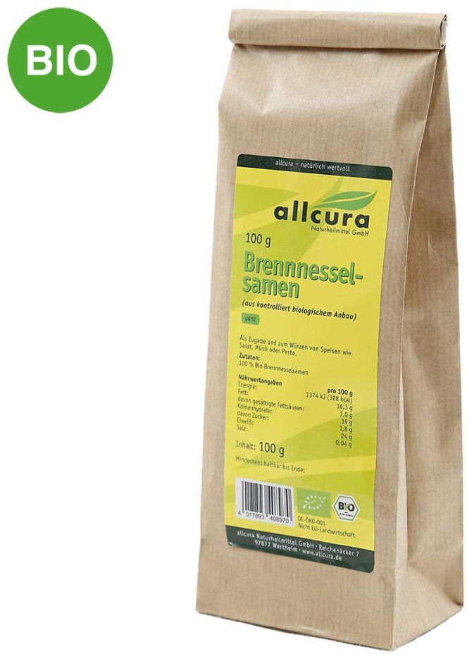 Brennnesselsamen Bio Beutel