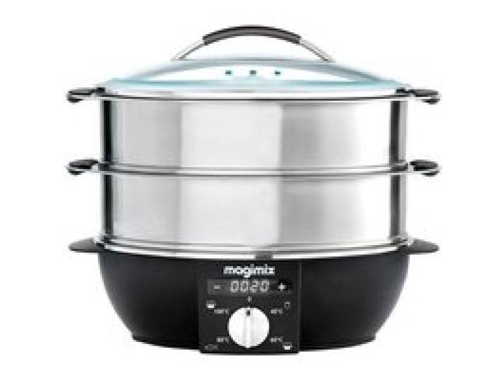 Cuiseur vapeur multifonctions - MAGIMIX - 11582 - 4 programmes - 2 paniers inox 5 5 L - 12 2 L