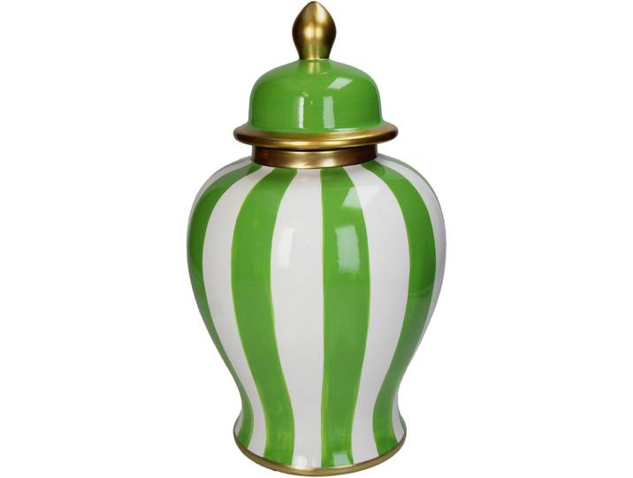 Einmachglas Levend Deckel Glas Glas B 22 cm - Farbe: grün