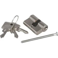 Griffwerk Profilzylinder 21|26mm -inkl. 3 Schlüssel -verschiedenschließend