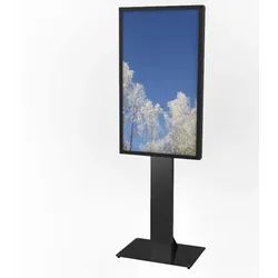 HI-ND FS0000-5001-02 - Display-Standfuß 49-65 - Glasfront - VESA bis 400x400 - ..."