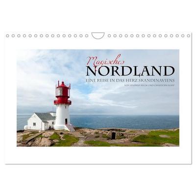 Magisches Nordland. Eine Reise in das Herz Skandinaviens (Wandkalender 2027 DIN A4 quer), CALVENDO Monatskalender