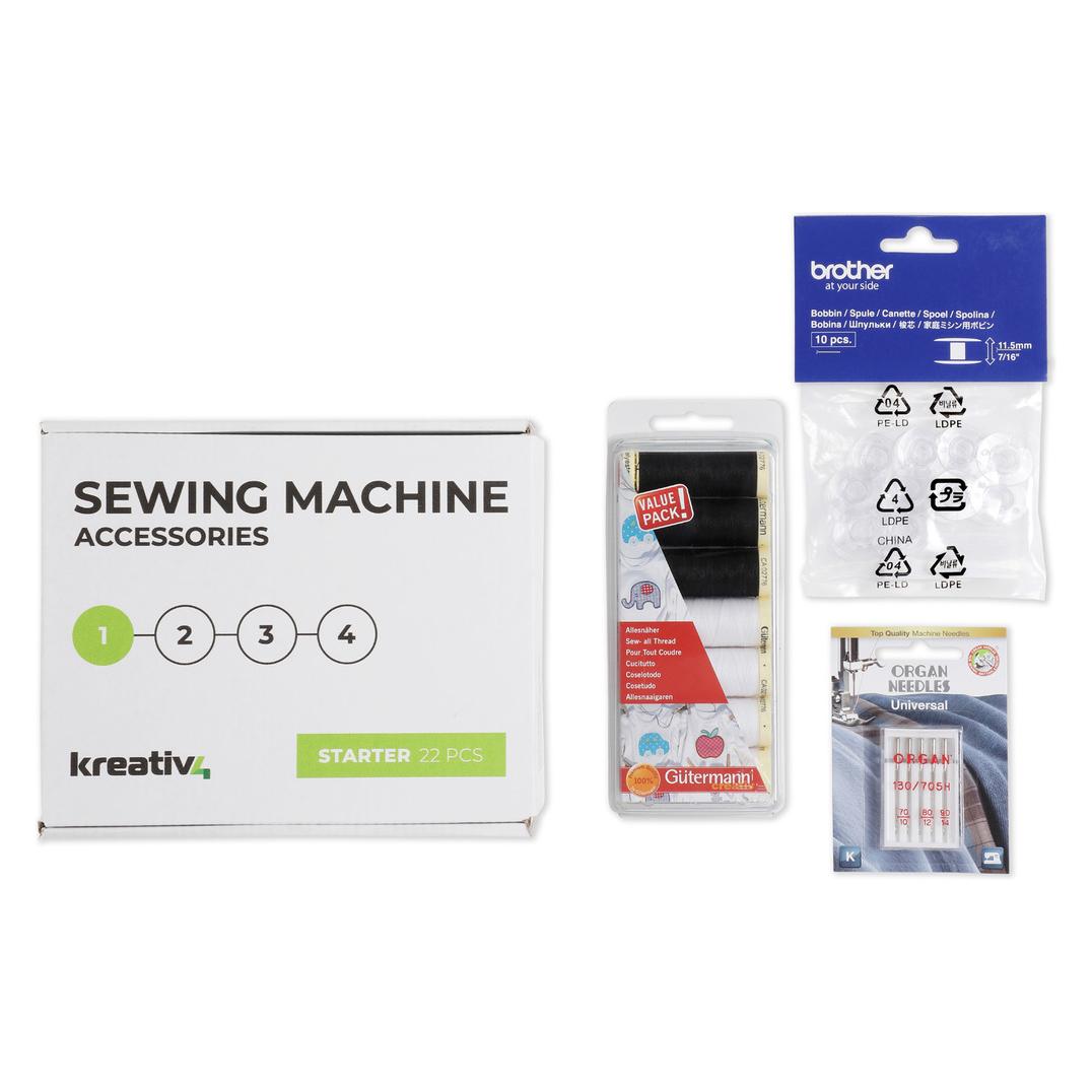 Brother Kreativ4 STARTER Accessory Kit - 22 Parts (STARTER)